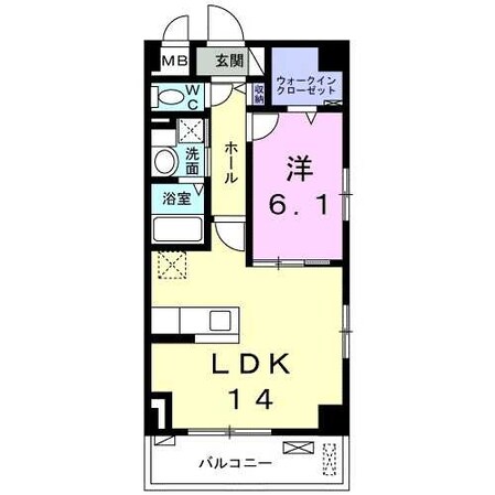 天神台ヒルズの物件間取画像